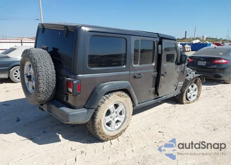 2019 Jeep Wrangler Unlimited Sport S 4X4 z USA, uszkodzony, nr VIN 1C4HJXDG8KW568898